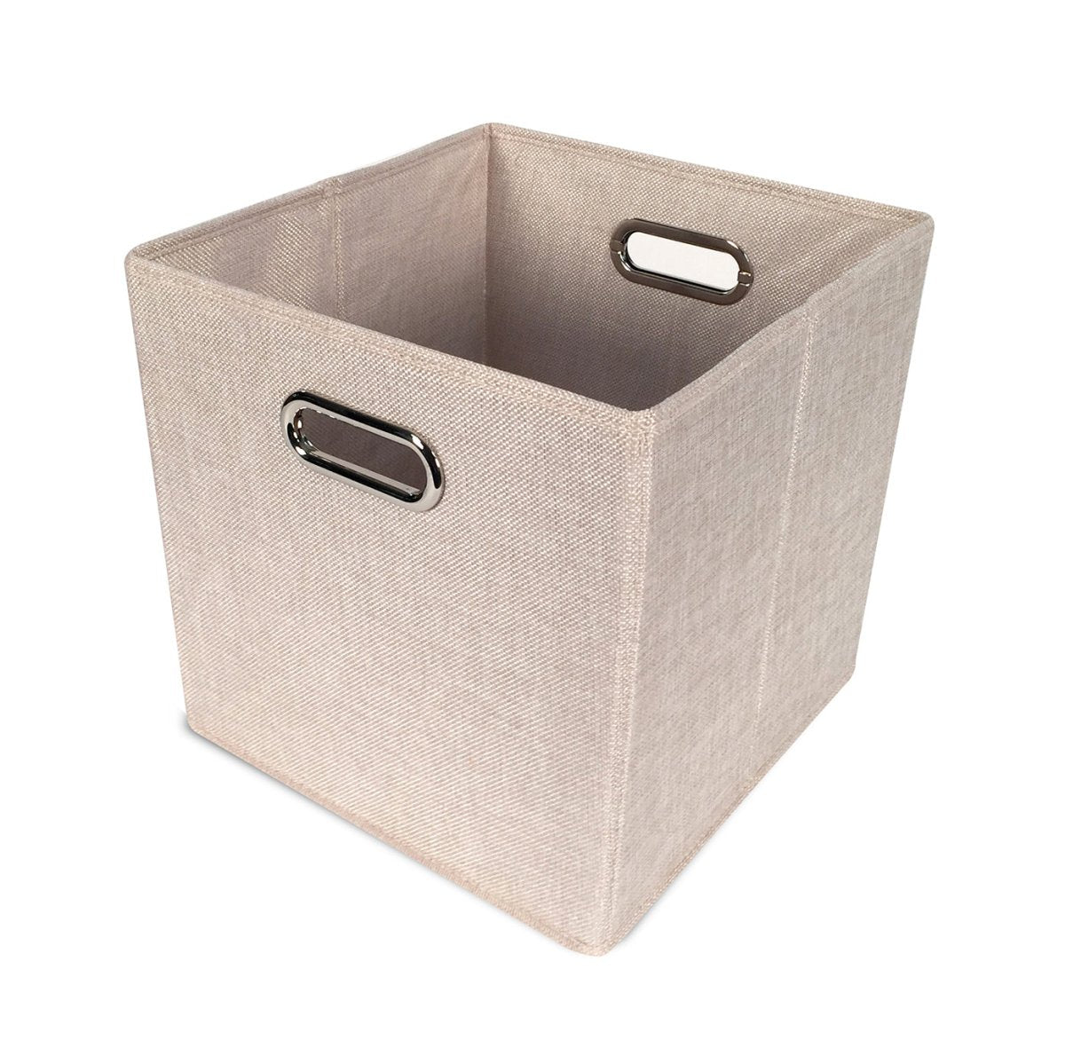 Cube Tweed Storage Bin included with John Louis Home entryway benches