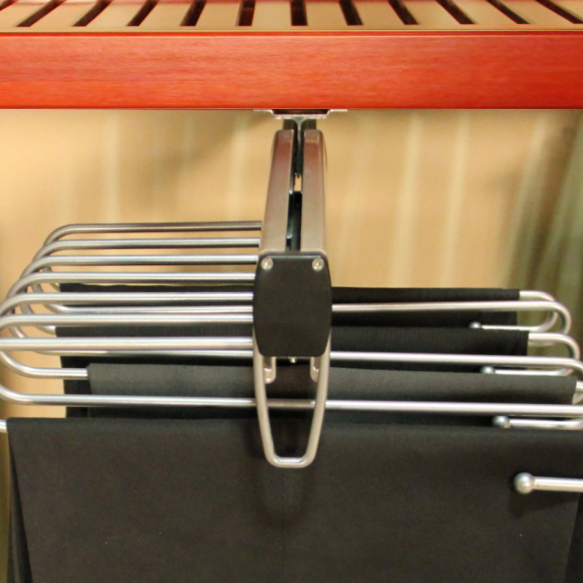 Pull Out Pant Rack - Under Mount - John Louis Home - Apparel & Accessories