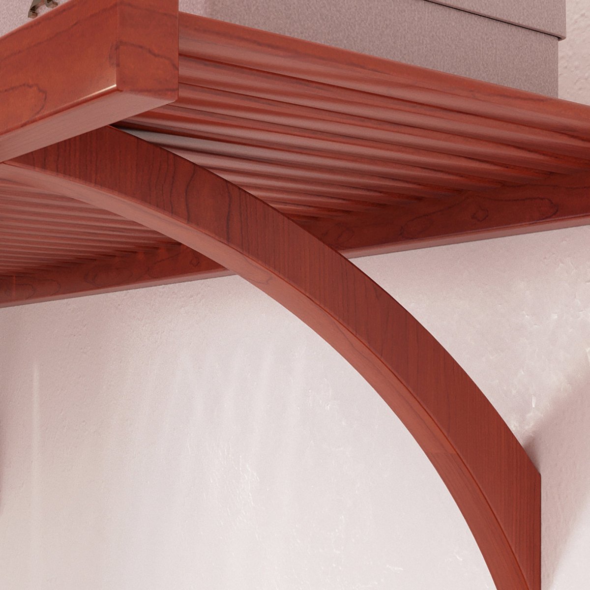 Solid Wood Closet Organizer with 2 Drawers Modern - John Louis Home - Closet Organizers