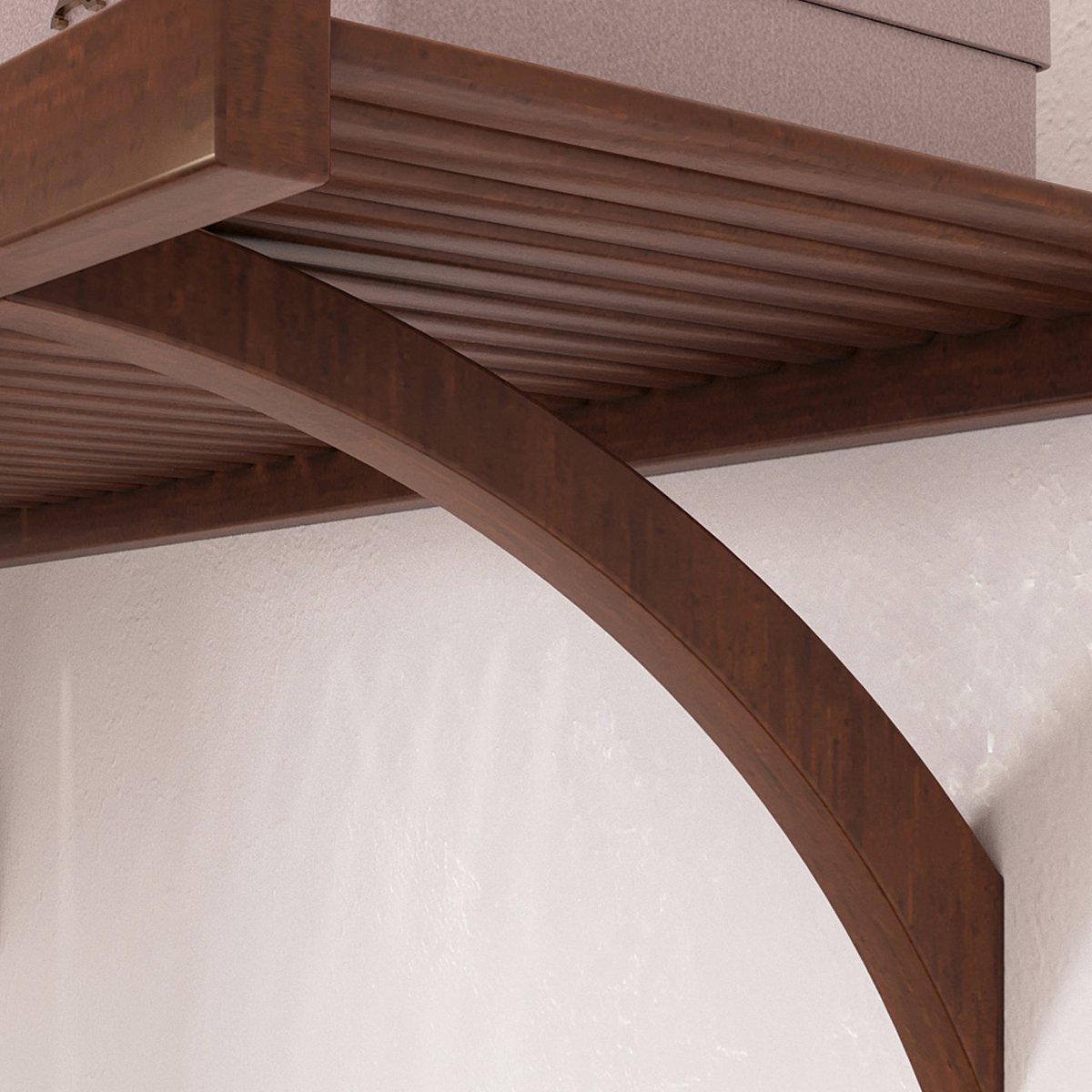 Solid Wood Closet Organizer with 4 Drawers Shaker - John Louis Home - Closet Organizers