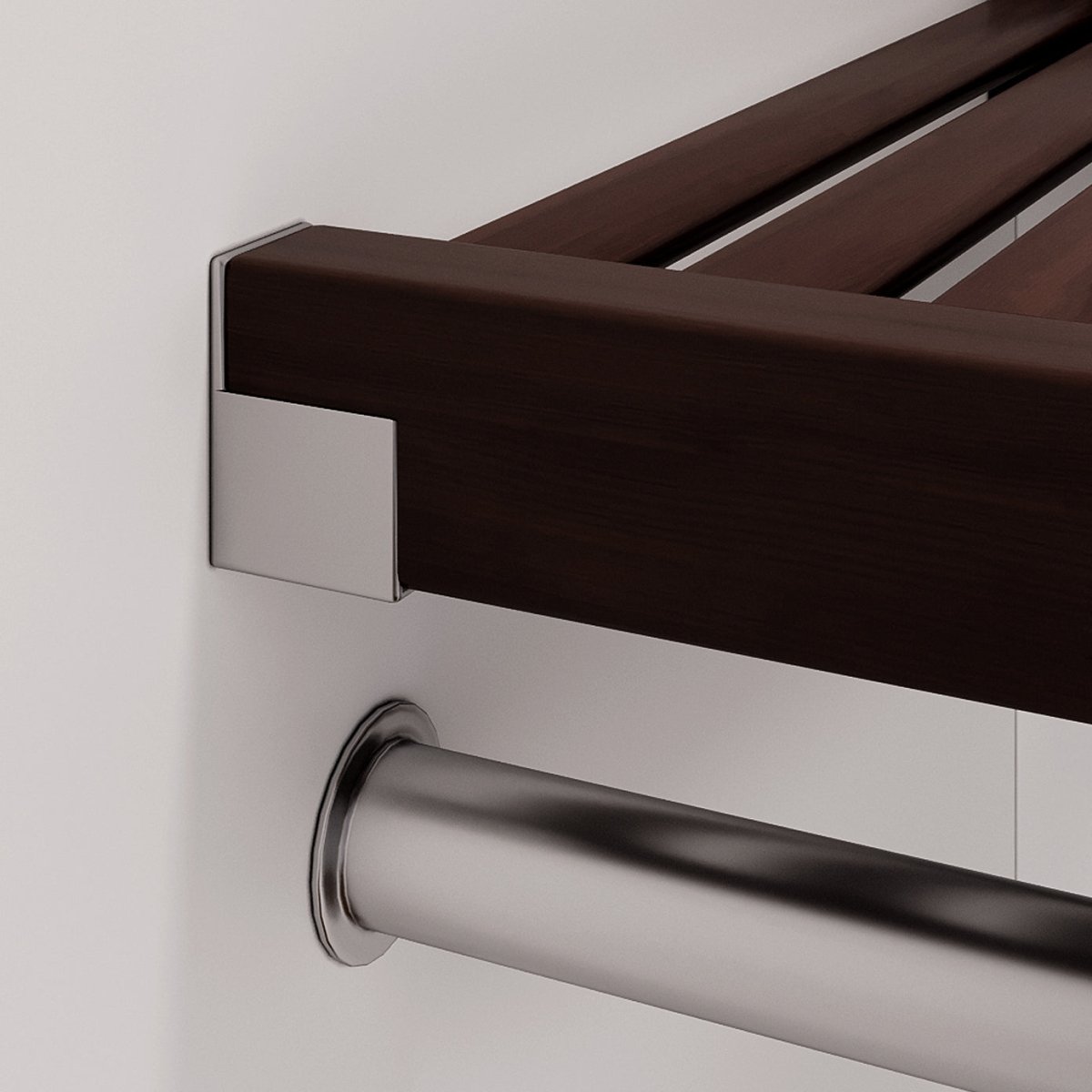 Solid Wood Closet Organizer with 5 Drawers Modern - John Louis Home - Closet Organizers