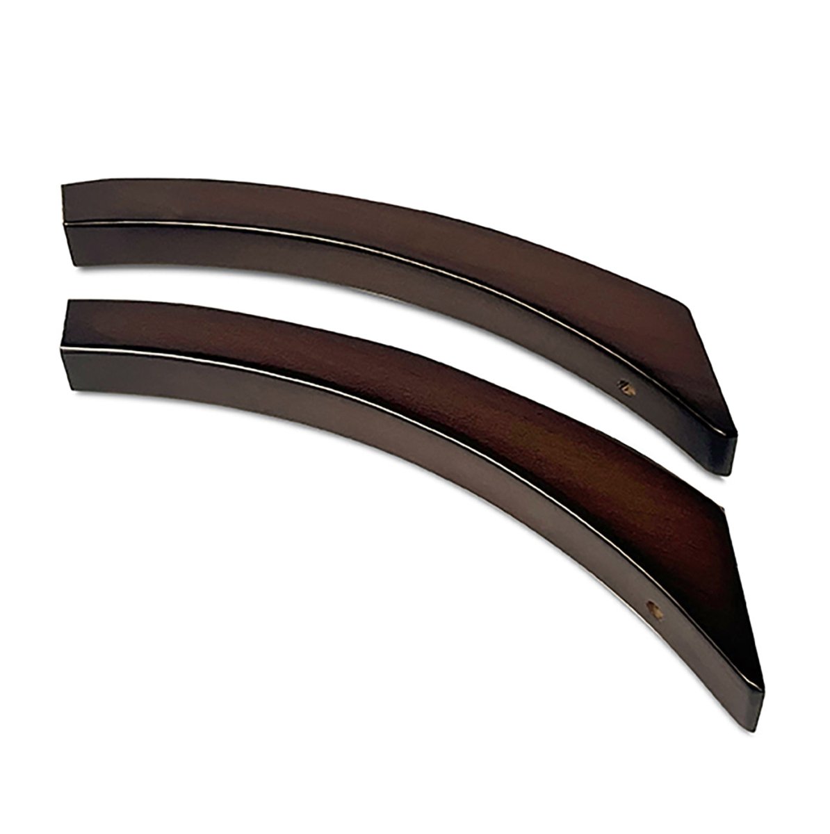 Solid Wood Curved Angle Bracket 2 - Pack - John Louis Home - Closet Shelves