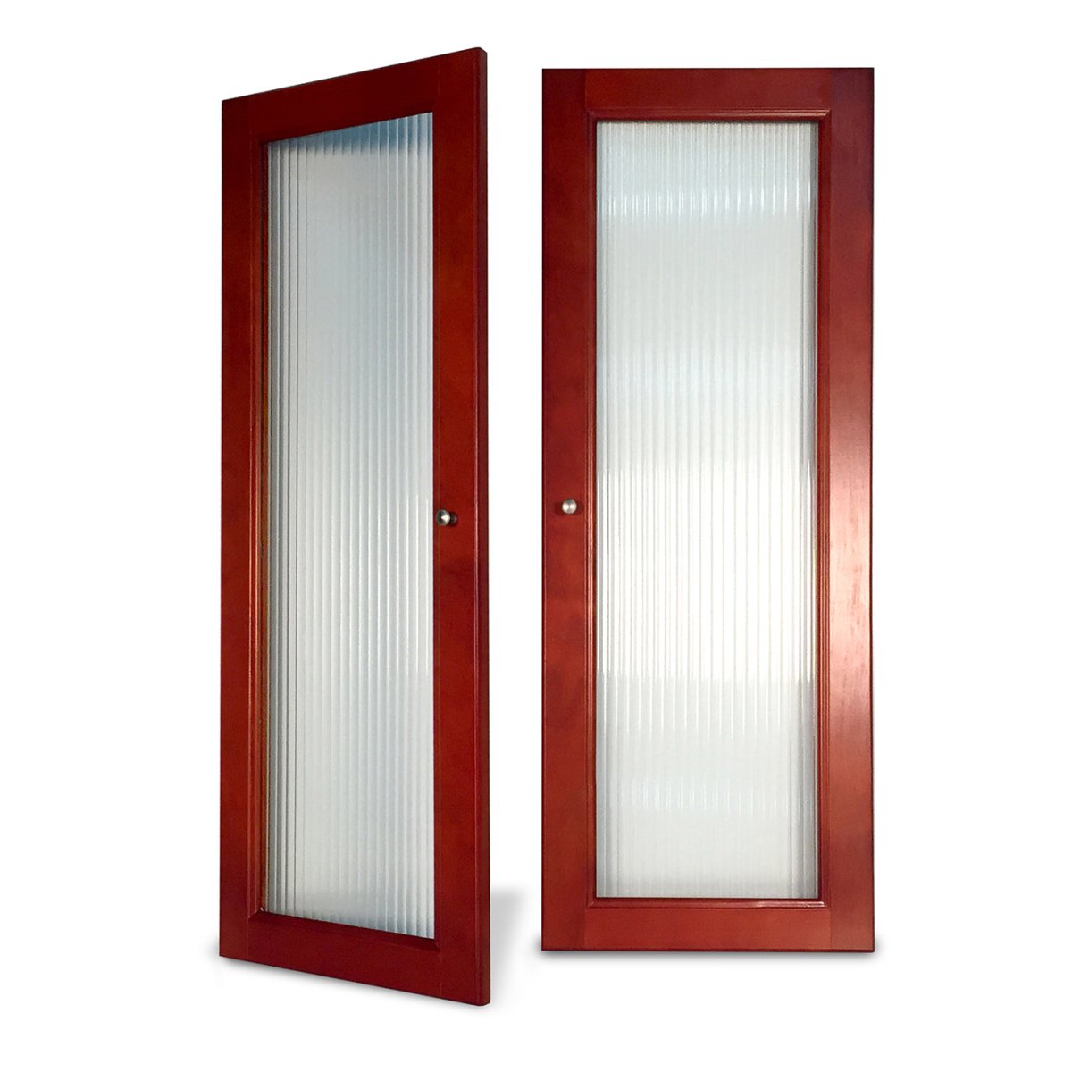 Solid Wood Tower Doors - Glass - John Louis Home - Closet Organizers