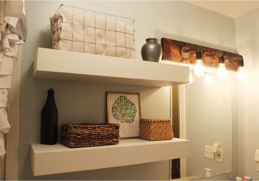 How to Build DIY Wall Shelves for Bathroom: Cost & Design Ideas