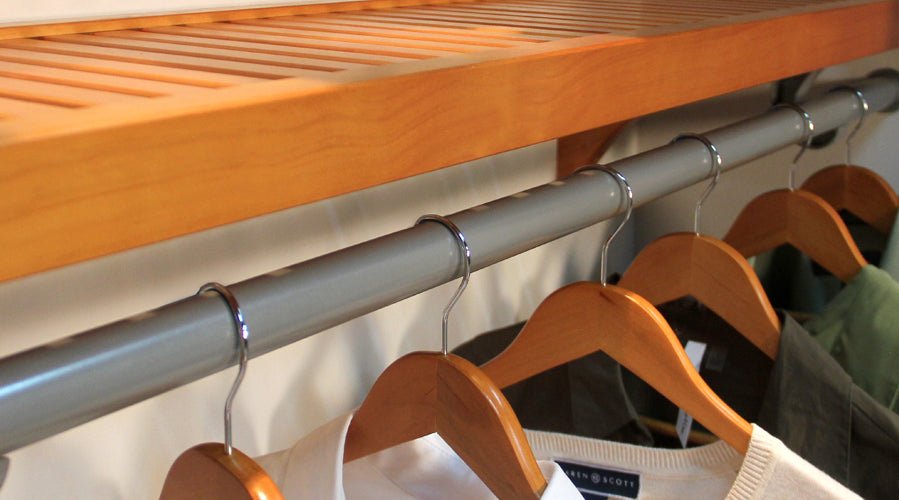 Hanging vs. Stacking: Organizing Your Closet with Intent – John Louis Home