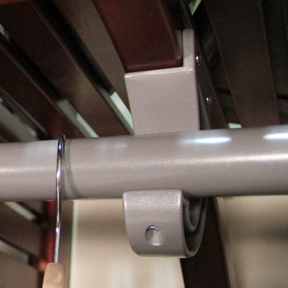 Powder coated Jhook harder holding garment bar