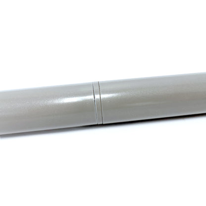 two garment bars connected by bar connector hardware
