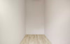 U Shaped walk in closet organizer with doors design animation