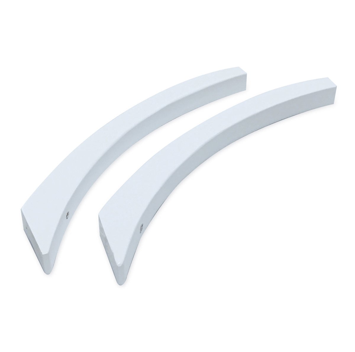 Solid Wood Curved Angle Bracket 2 - Pack - John Louis Home - Closet Shelves