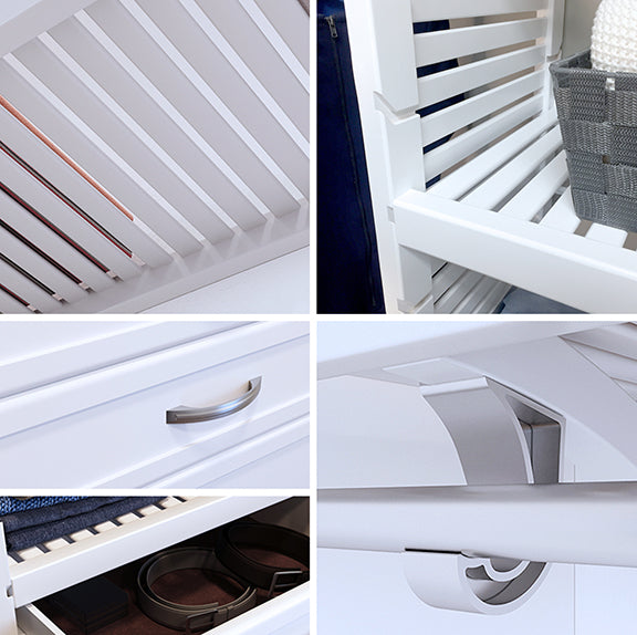 image walkin closet with drawers product features
