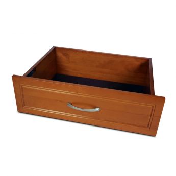 16in. x 6in. Woodcrest Drawer Caramel finish
