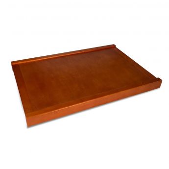 12 inch woodcrest carmel solid drawer top main image 