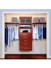 16in Deep Deluxe Closet Organizer with 5 drawers l John Louis Home